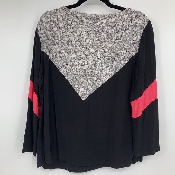 & other stories women's 6 blouse top boat neck - Picture 5 of 5